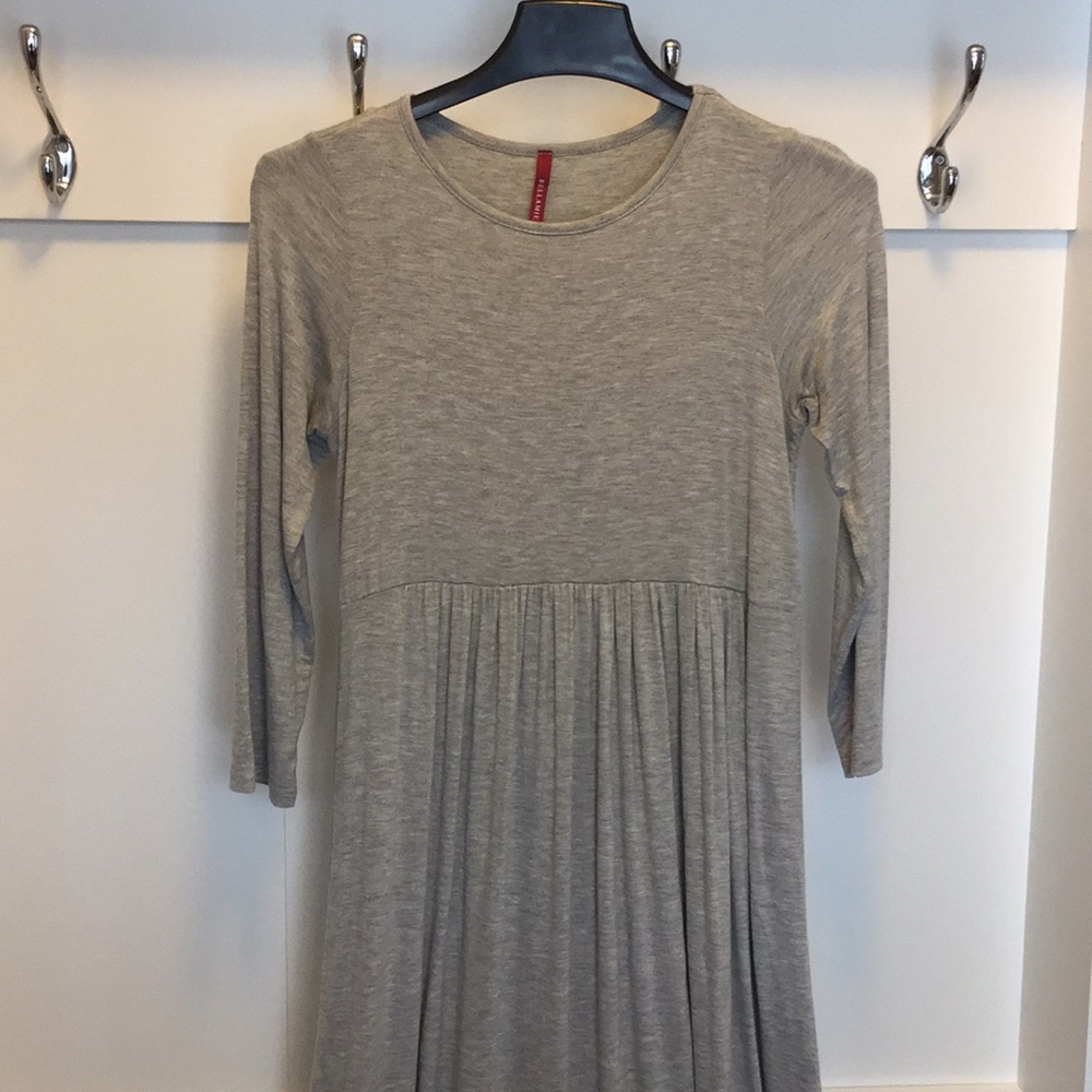 Jersey knit maxi dress